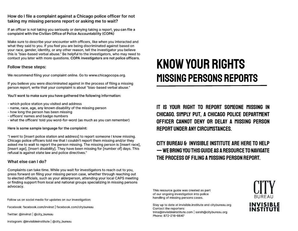 Know Your Rights Handout p1